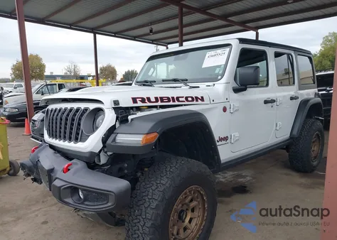2024 Jeep Wrangler 4-Door Rubicon 4X4 from USA, damaged, VIN 1C4PJXFG2RW302019
